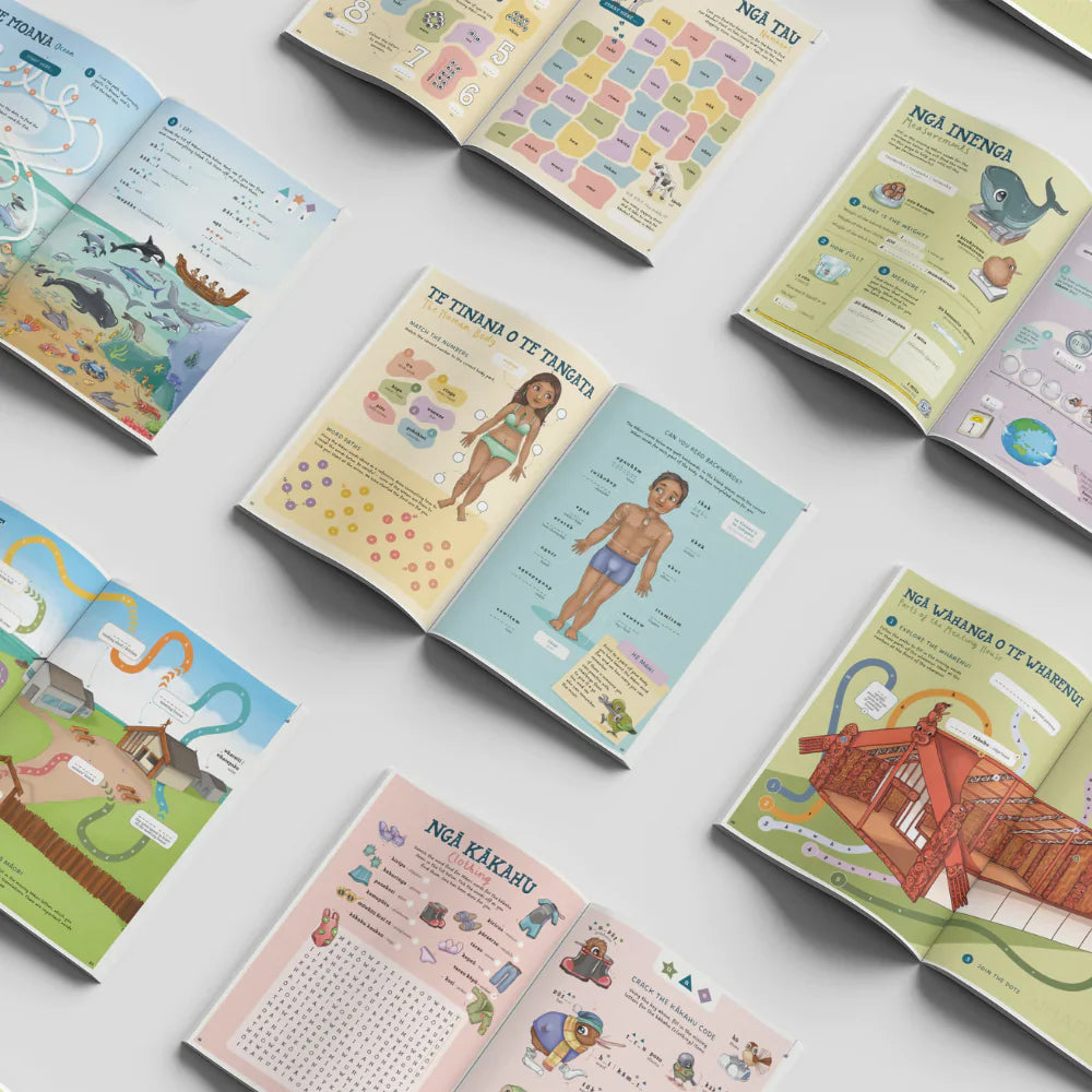 Kuwi & Friends Māori Activity Book